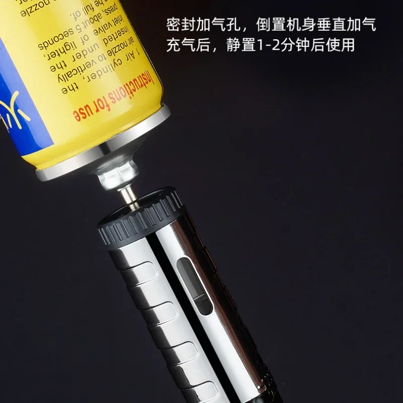 Small Spray Gun Welding Gun Metal Windproof and High Temperature Resistant Igniter Personalized Interstellar Lightsaber Lighter