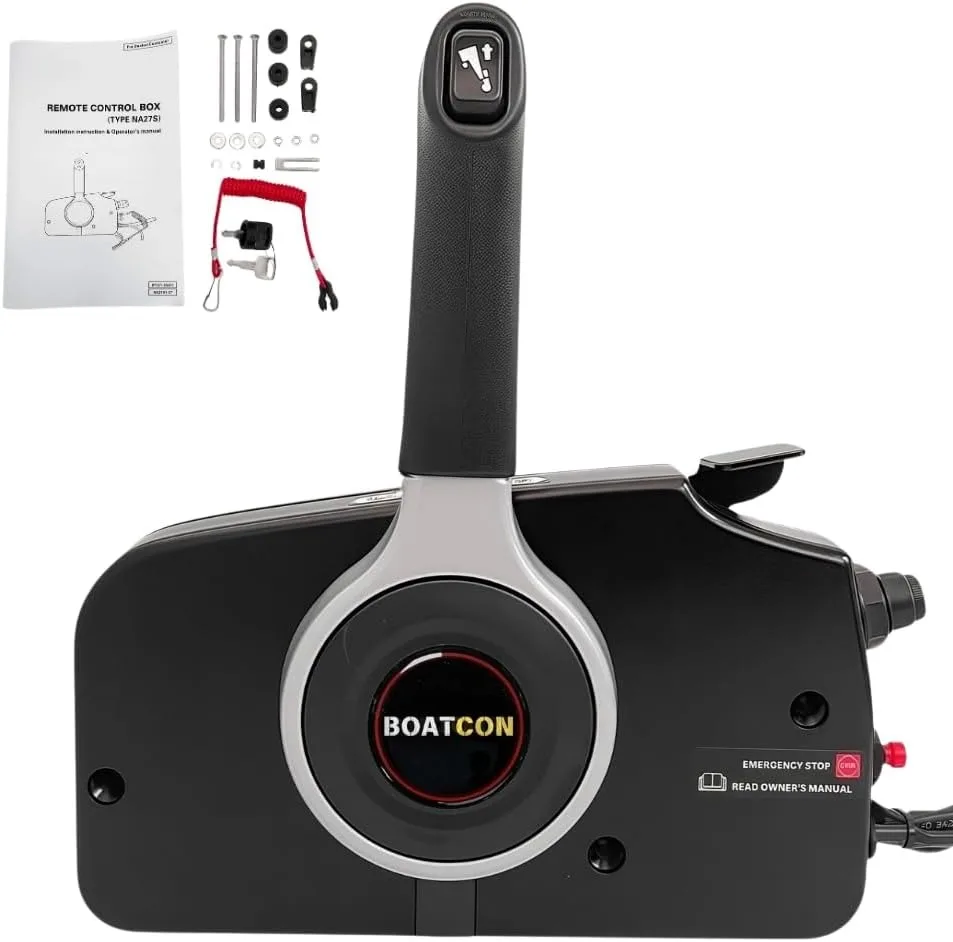 

STLF для блока управления подвесным двигателем 16,5 футов, боковой монтаж 67200-99E71/67200-99E56, 8-контактный жгут, морской пресс, открытый шланг, боа