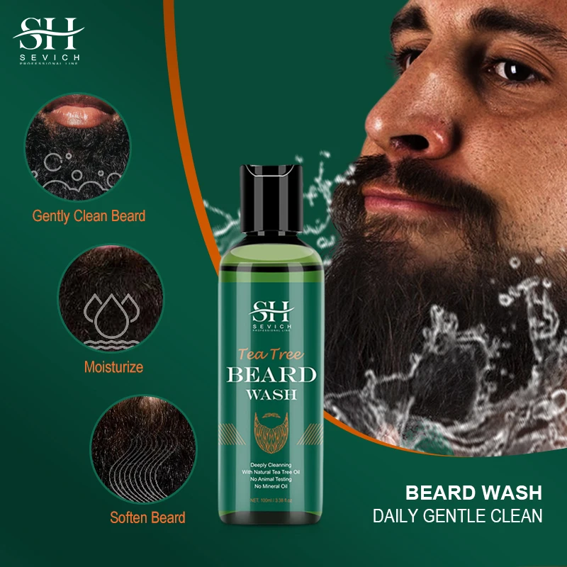 Priority ich-Huile de croissance de barbe naturelle pour homme, revitalisant hydratant et lisse, outil de soin