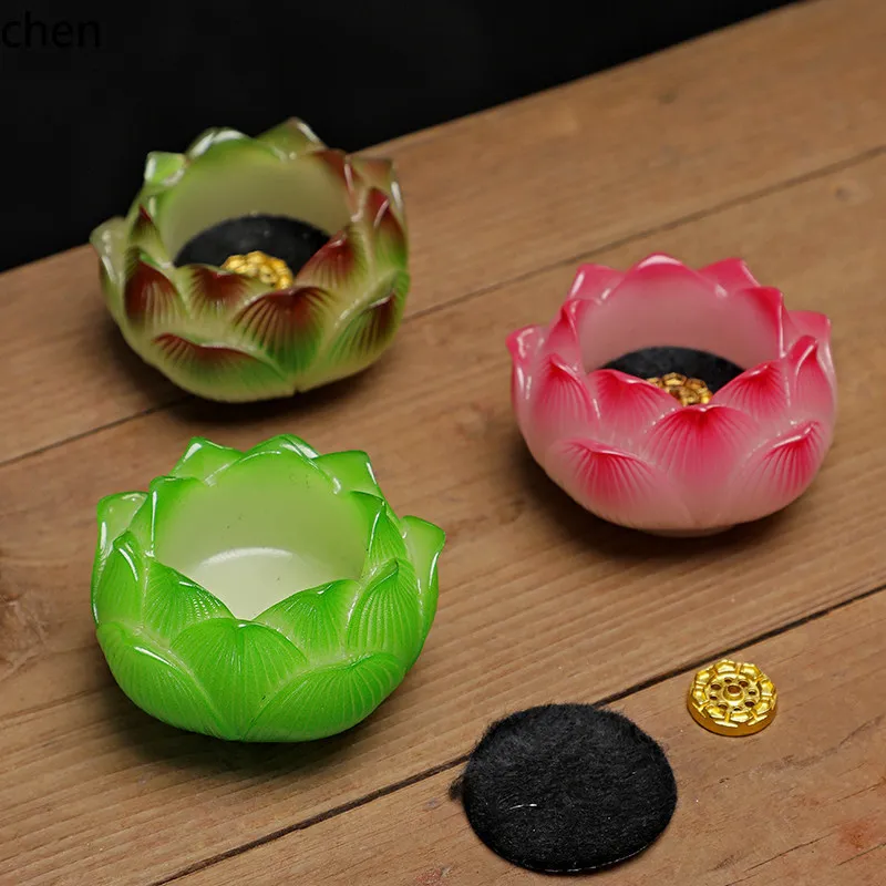 Cz nine-grade lotus platform sandalwood incense plate   burner non-stick powder   burner line incense burner tower