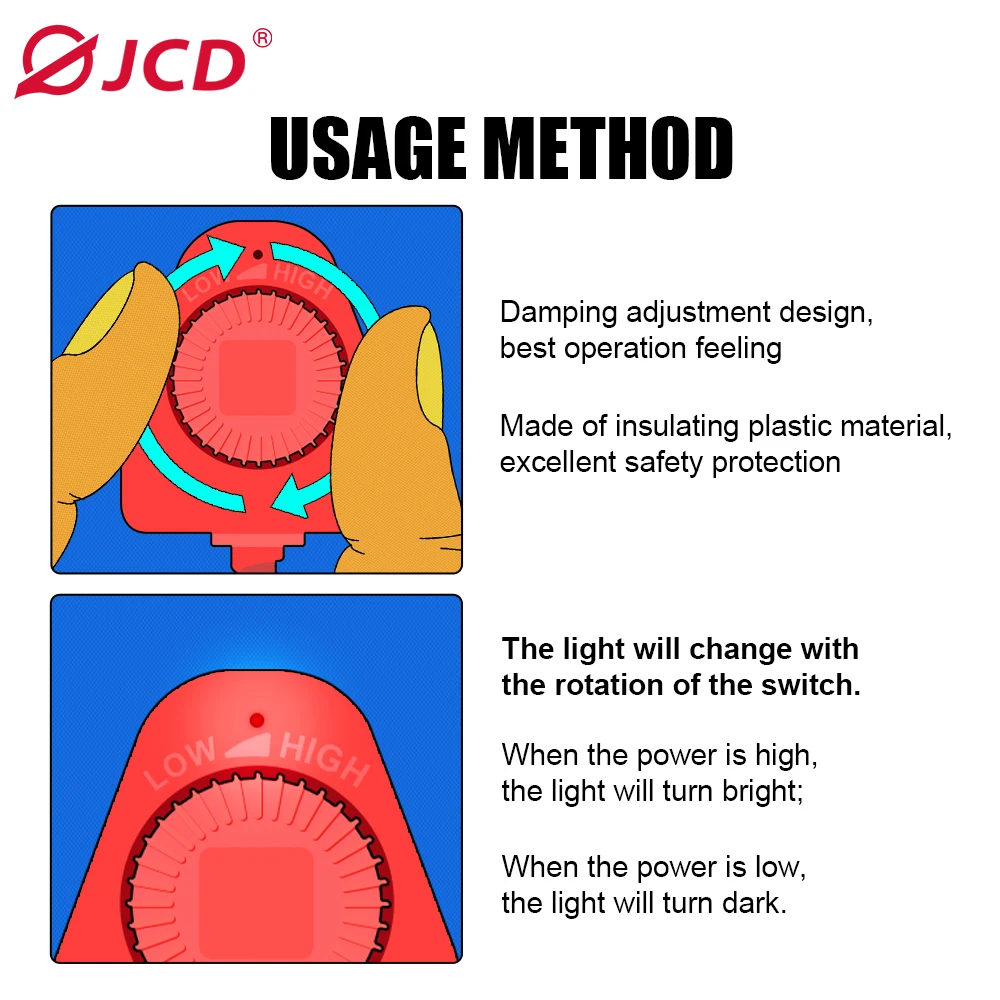 JCD ADJ99 Kit saldatore 60W 110V/220V manopola grande facile temperatura regolabile per strumenti di saldatura di riparazione BGA IC del telefono