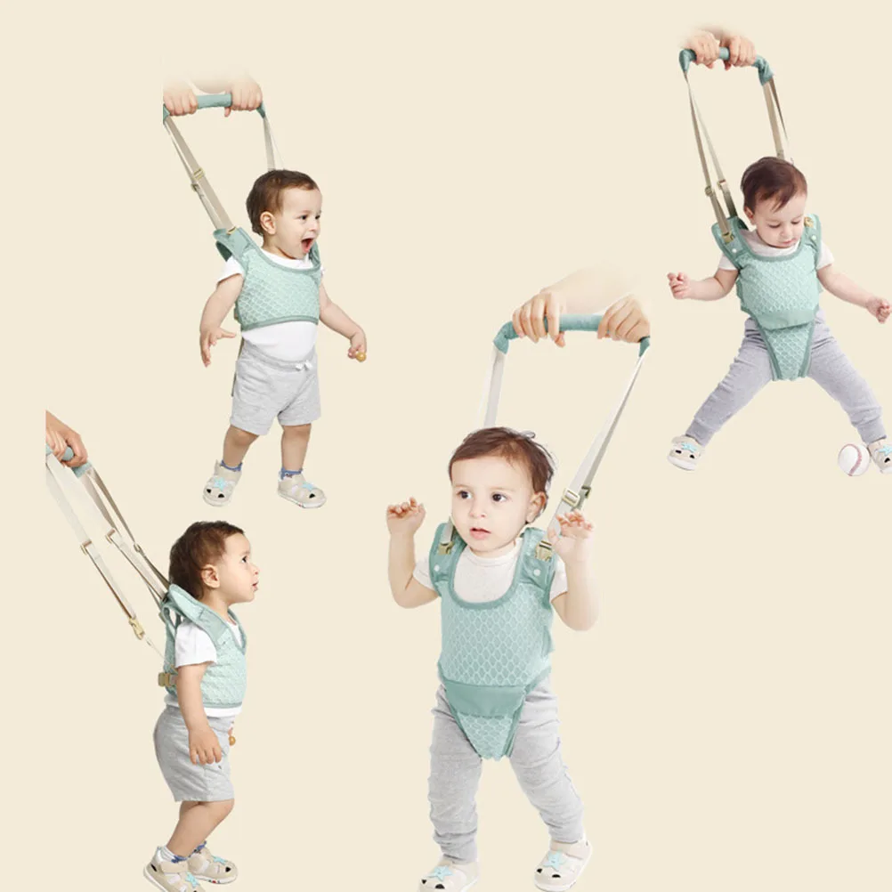 

Baby Walking Helper Adjustable Length Buckle Breathable Soft Material For Toddler Walk Learning Belt Walking Harness Baby Walker