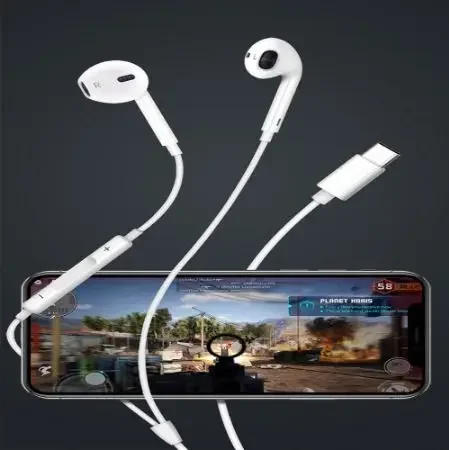 CM33 Earphone USB TYPE C Earburd For Huawei Mate 10 20 30 40 Pro P50 P40 P30 P20 Pro Nova 8 SE 6 7 USB Type-C In Ear Headphone