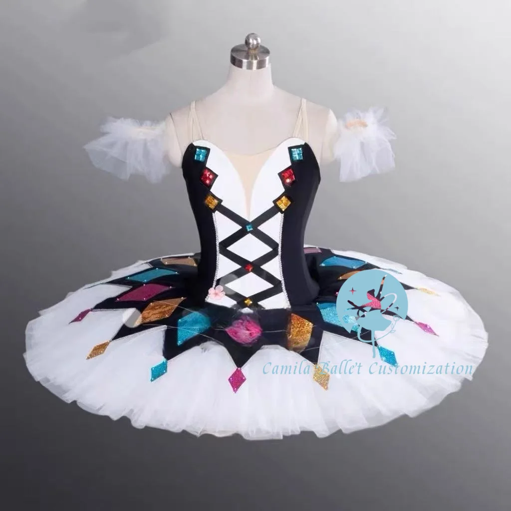 New model launched millions of clown ballet tent yarn TUTU competition skirt tailor-made for adults and children