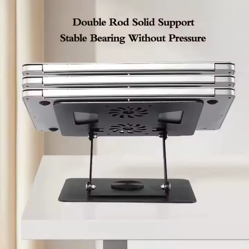 Desktop Laptop Stand 360 Degree Rotating Foldable Laptop Stand
