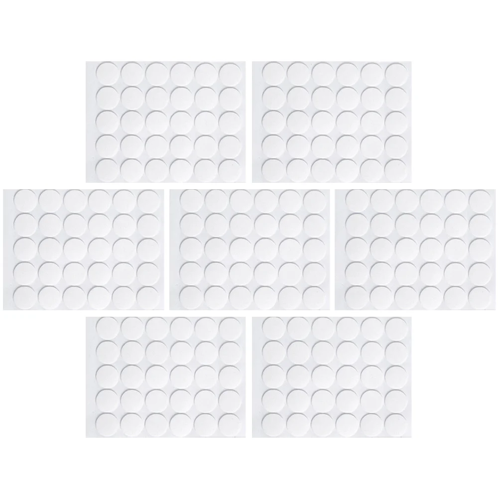 7 Sheets Photo Wall Stickers Paint Safe Adhesive Removable Dots Nail Tape Double Sided