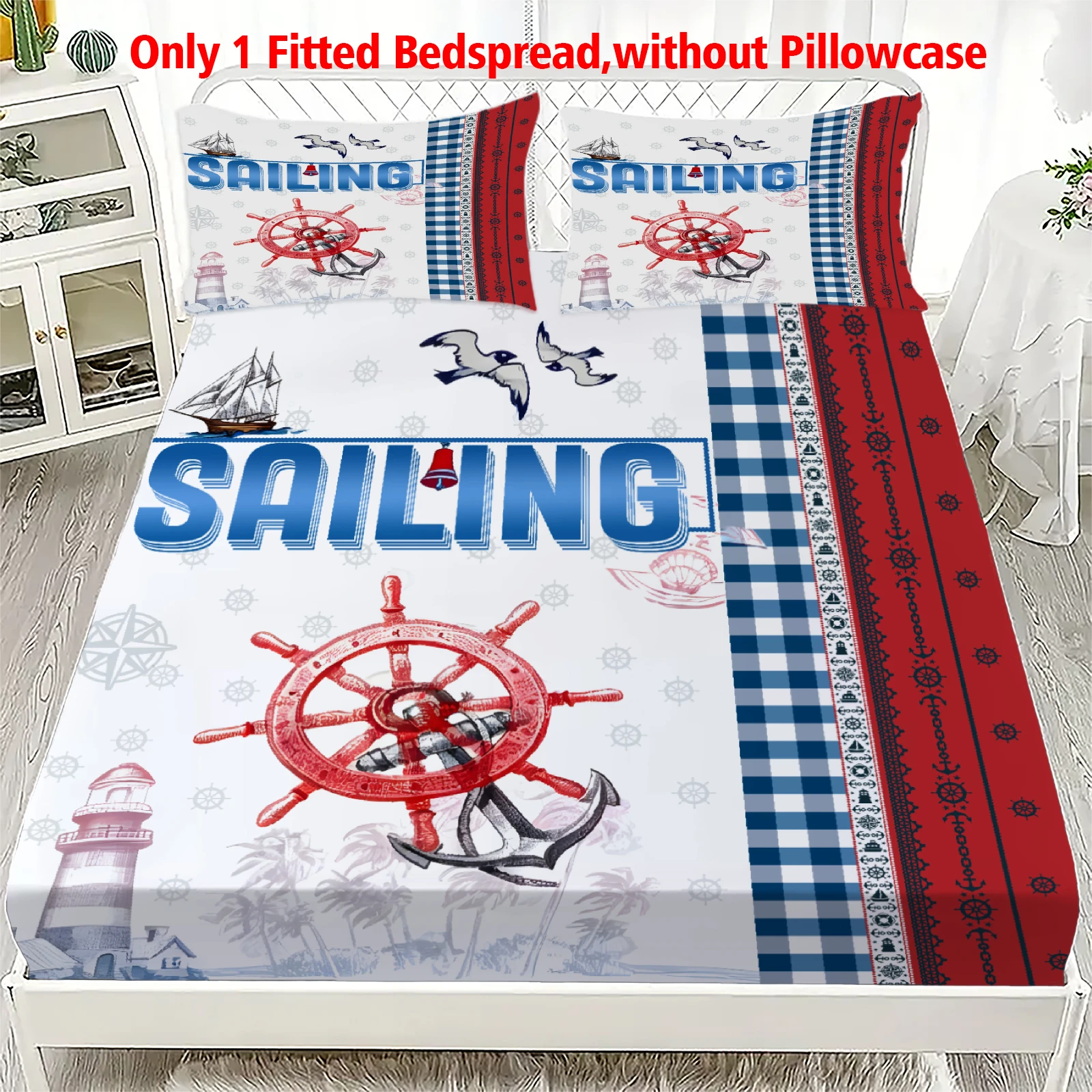 

1 Train Pattern digital printed frosted Fitted Sheet,bedroom printed bed cover,bedding(No pillowcase)