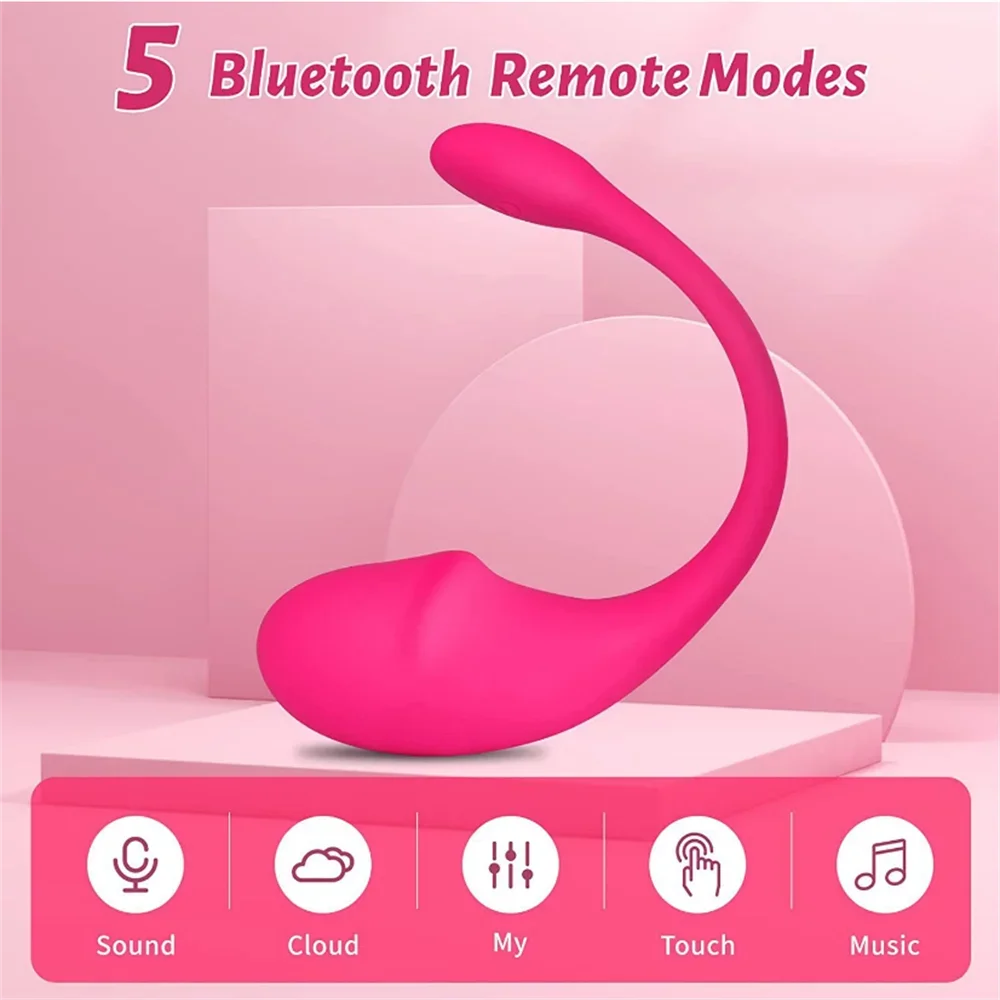 App Vibrator Bluetooth Wireless Control Wear Vibrating Female Panties Masturbation Toys Kegel Ball Vagina Massager Sex Toys