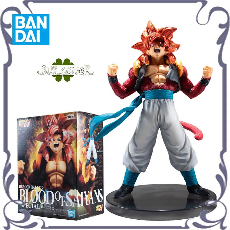 

BANDAI Original BANPRESTO Dragon Ball Series BLOOD OF SAIYANS Special V Super Saiyan 4 Gotenks Anime Action Figure In Stock