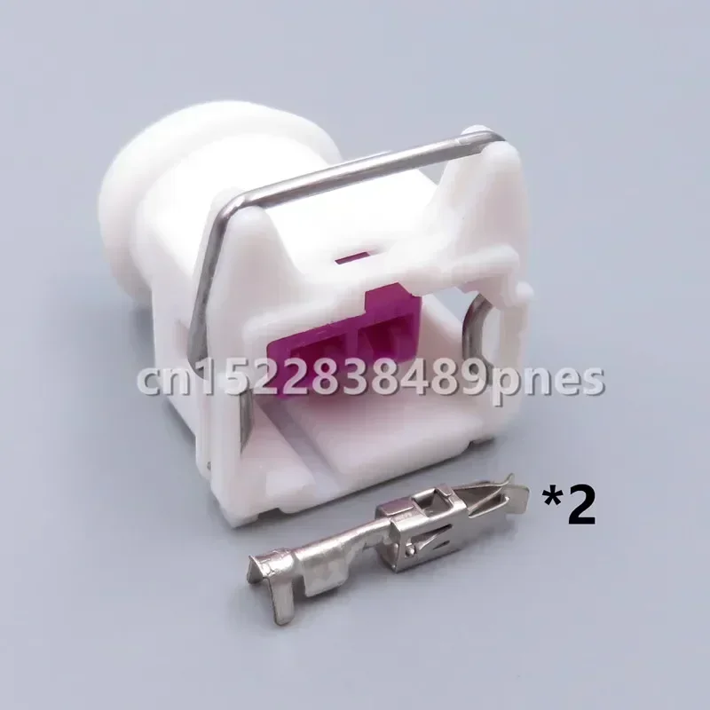 2 Pole 144473-8 Auto Speaker Wiring Harness Connector Electrical Plug For Peugeot Citroen C4 C6