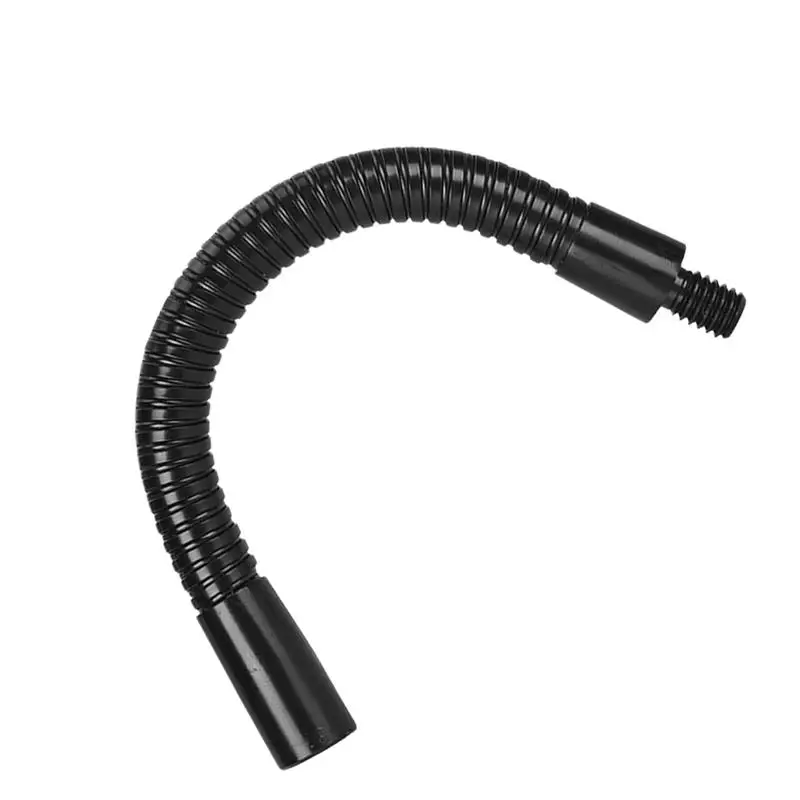 Support de tuyau de connexion à col de cygne, adaptateur d\'alimentation de tuyau, connexion en alliage, noir, plus récent, tube d\'extension, 18cm