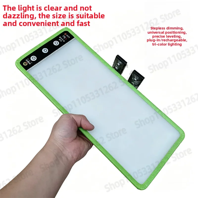 Car Dent Repair Leveling Light, Rechargeable Magnetic PDR Lamp for Hail Detection