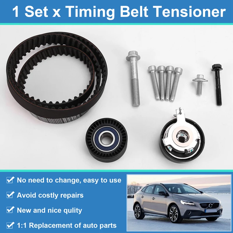 32213096 Auto Parts 1 Pcs Timing Belt Tensioner For Volvo S60 S80 V40  V70 XC90 XC60 Car Accessories