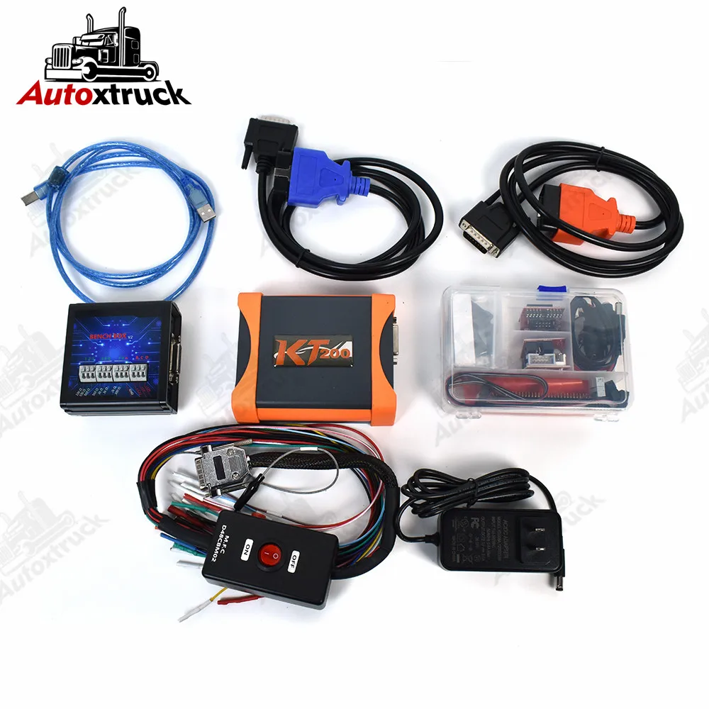 KT200 ECU Programmer for ECU Maintenance DTC Code Removal/OBD2 OBD/BOOT/BDM/JTAG Read and Write/MultIple Protocols