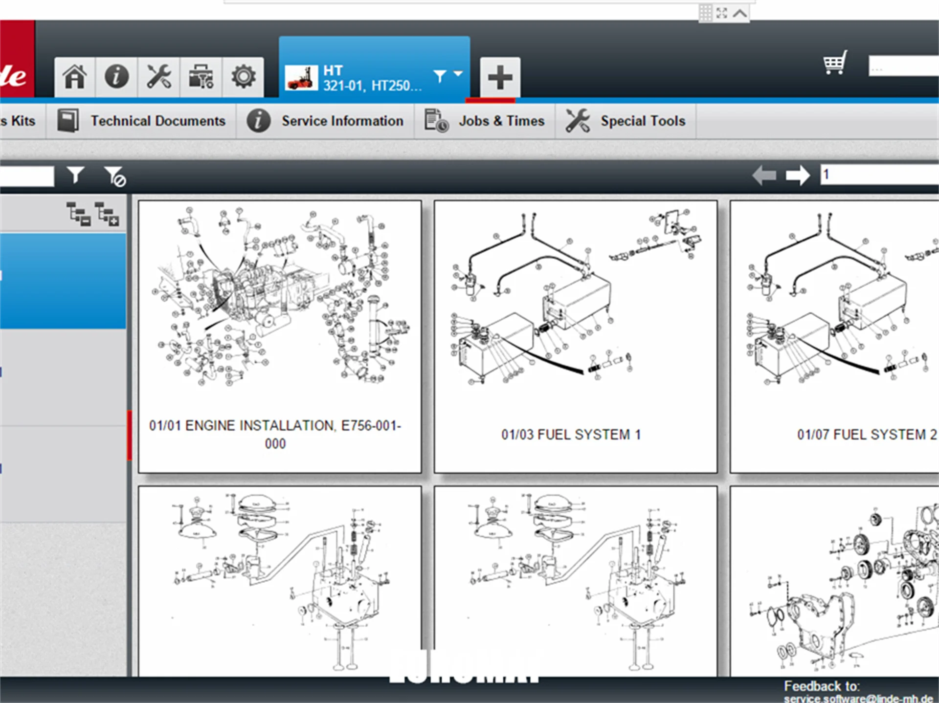 2021.11 Linde Service Guide LSG v.5.2.2 Updated Linde EPC Parts Catalog  Service Manual