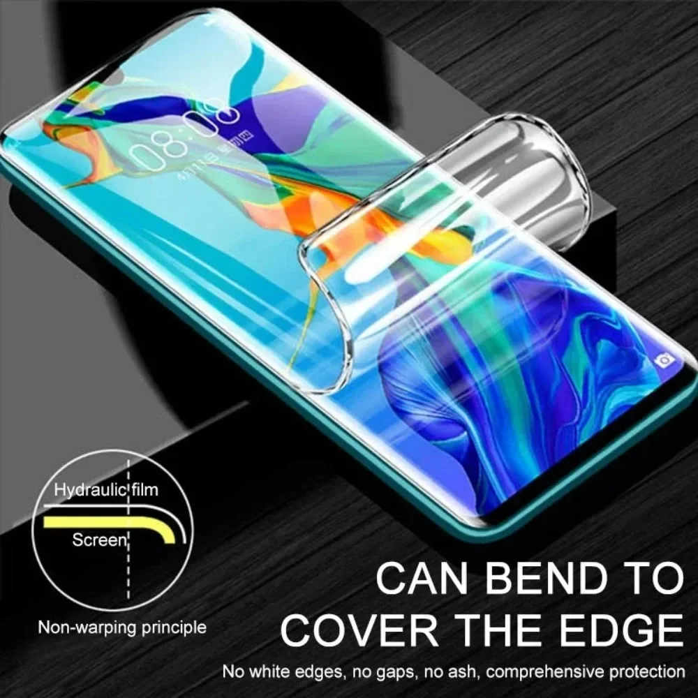 3Pcs Hydrogel Film For Huawei Y9 2019 Y9S Y9A Y8P Y8S Y7 Prime Y7A Y7P Y6 Pro Y5 2018 Phone Screen Protector Not Glass