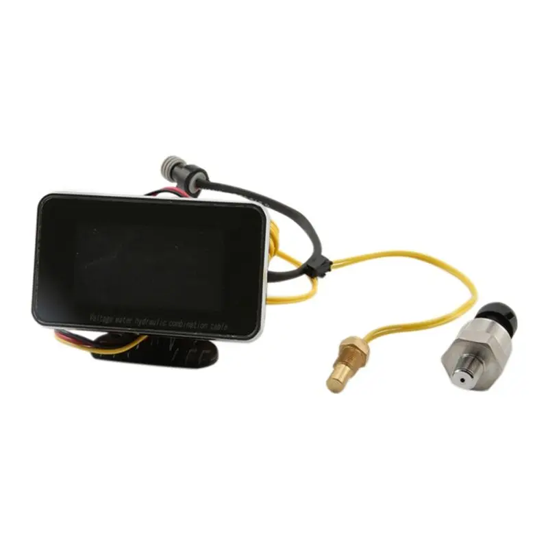 

3 In1 LCD Car Digital Gauge Voltmeter/Oil Pressure/Water Temp 12-24V Universal-ABQF