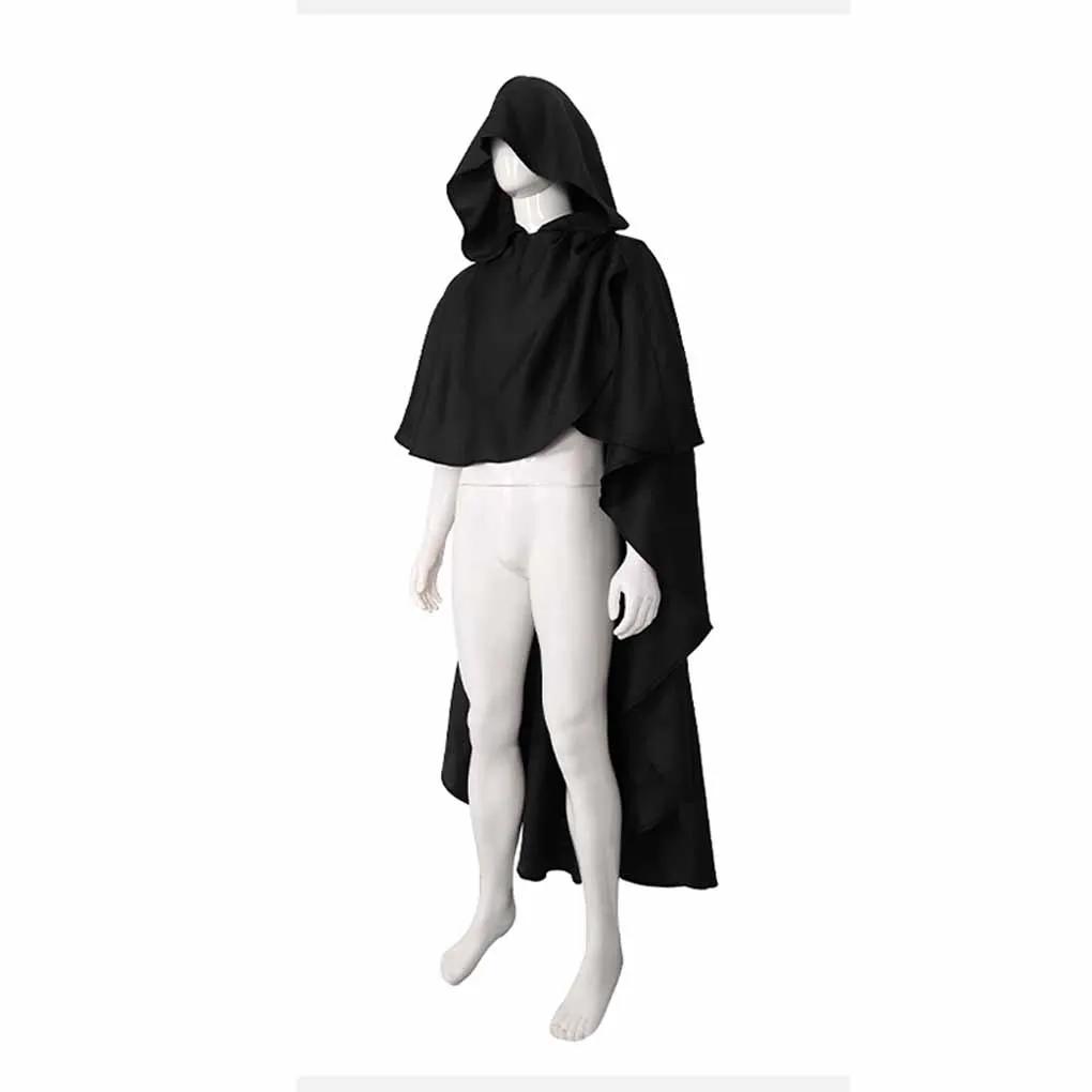 Halloween Knight Hooded ,For Performance Monk Cosplay Knight Cloak ,For Adults Halloween Medieval Knight Cloak