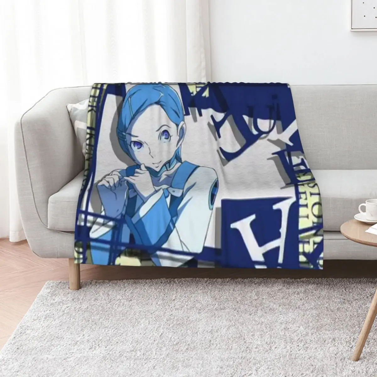 

Eureka Seven bleu Throw Blanket halloween Polar Thins Heavy Blankets