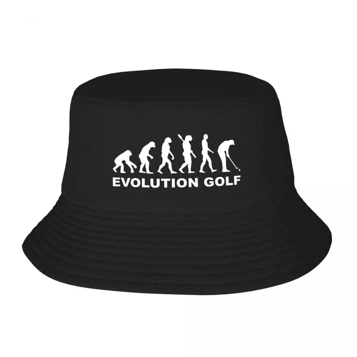 Custom Golf Evolution Bucket Hat Women Men Fashion Summer Beach Sun Fisherman Cap