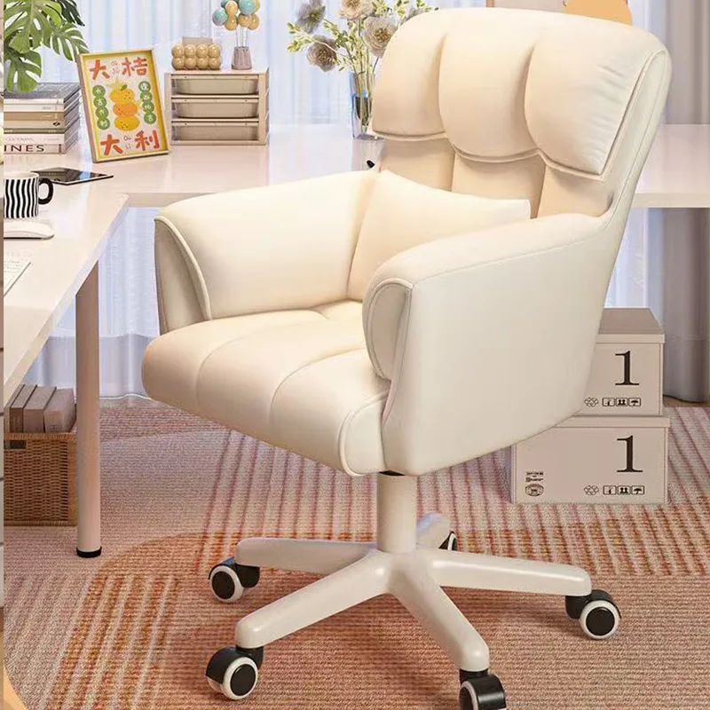 

Office Chair Bedroom Home Sedentary Not Tired Thickened Backrest Chair Dormitory College Student Lazy Rotating Computer Chair