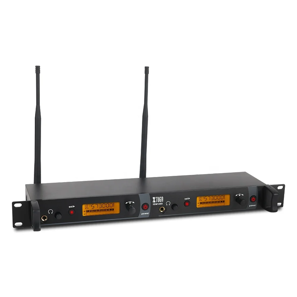 Sistem TLF Xtuga China Grosir Profesional UHF Metal In-Ear untuk Panggung