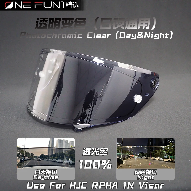 RPHA 1N Replacement Visor for HJC RPHA 1N Rpha1N HJ35 Helmet Visors Photochromic Motorcycle Anti UV Casco Moto Glasses Anti Fog