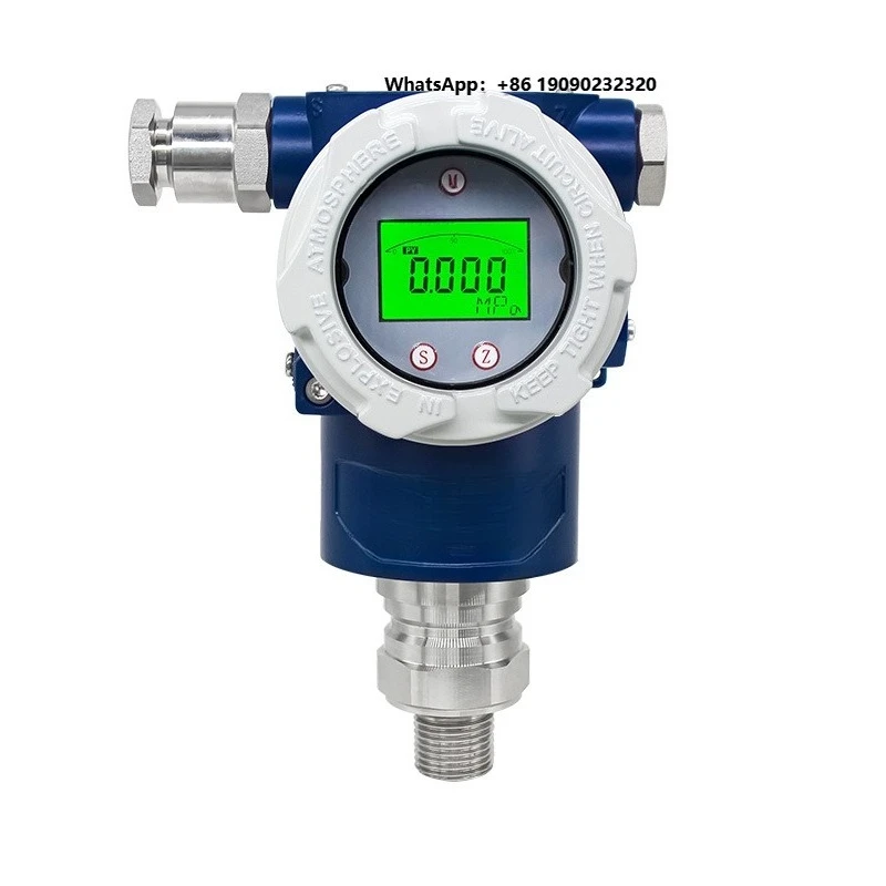 Monocrystalline Silicon DP Transmitter 4-20mA RS485 HART Smart Pressure Sensor for Petrochemical Chemical Process Control T001