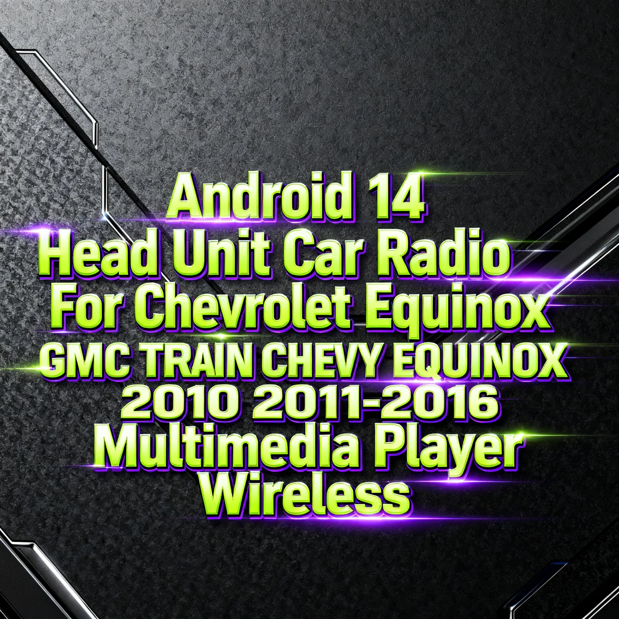 Unidad principal Android 14, Radio de coche para Chevrolet Equinox GMC TERRAIN CHEVY EQUINOX 2010 2011-2016, reproductor Multimedia inalámbrico Carplay