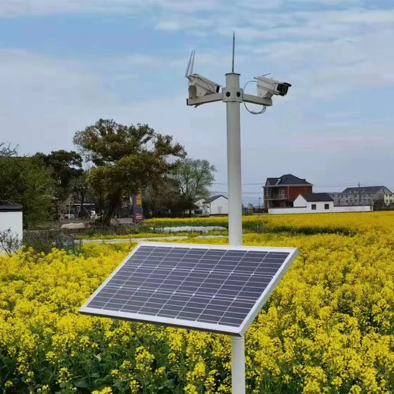 150W 80Ah Monocrystalline Solar System Kit IP65 Waterproof 10 Year Warranty WIFI 4G CCTV Security Camera Solar Kit