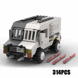 Technical Moc Bricks Movie Car Series Model Armored Truck Modular Building Blocks Gifts Toys For Children DIY Sets Assembling