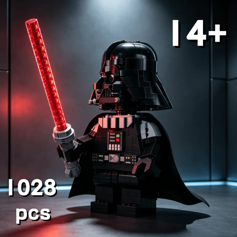 Image of 2026 Heiße Neuerscheinungen 1028 Teile Film- und Fernseh-Spielserie Bausteine Vergrößerte Version Vinda Figur Geeignet als Geschenke