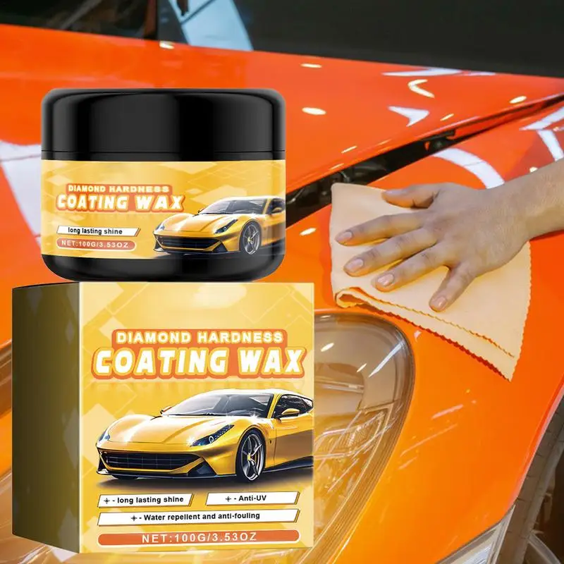 Car Scratch Repair Wax UV Protection Auto Scratch Repair Paste With Sponge Auto Paint Polishing Wax Car Products