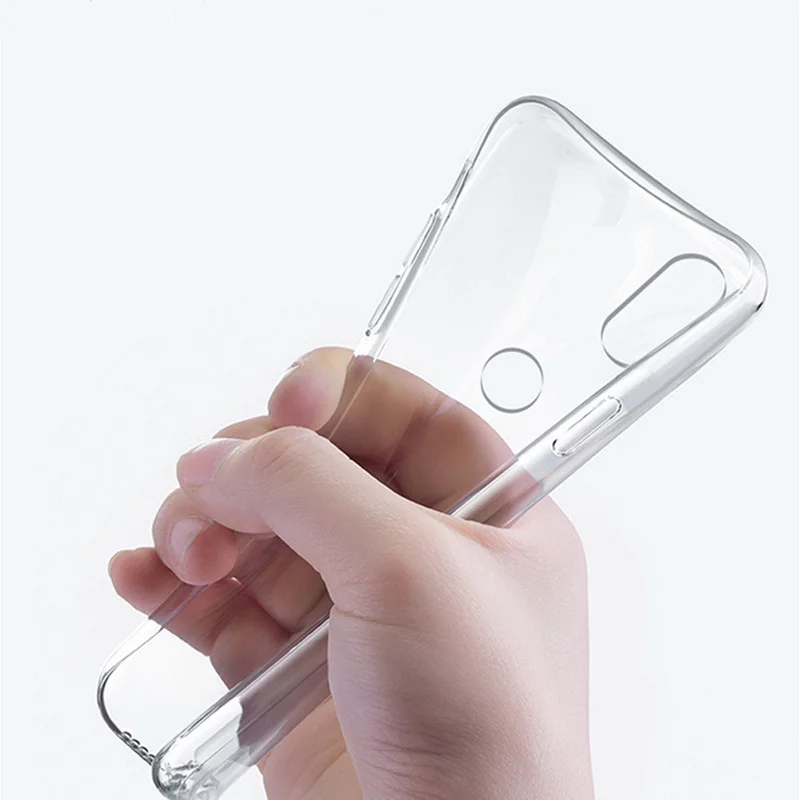 Transparent TPU Case Silicone Cover Protector Soft Clear For xiaomi Redmi 7 4A 4X 5 Plus 5A 6 6A 7A 8A 9A Note 5 6 7 8 8T 9 Pro