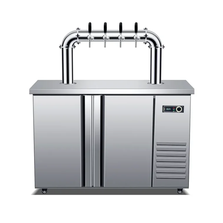 

Машина для свежего пива Коммерческая полностью автоматическая машина для заваривания пива с воздушным охлаждением Встроенная машина для взбивания пива