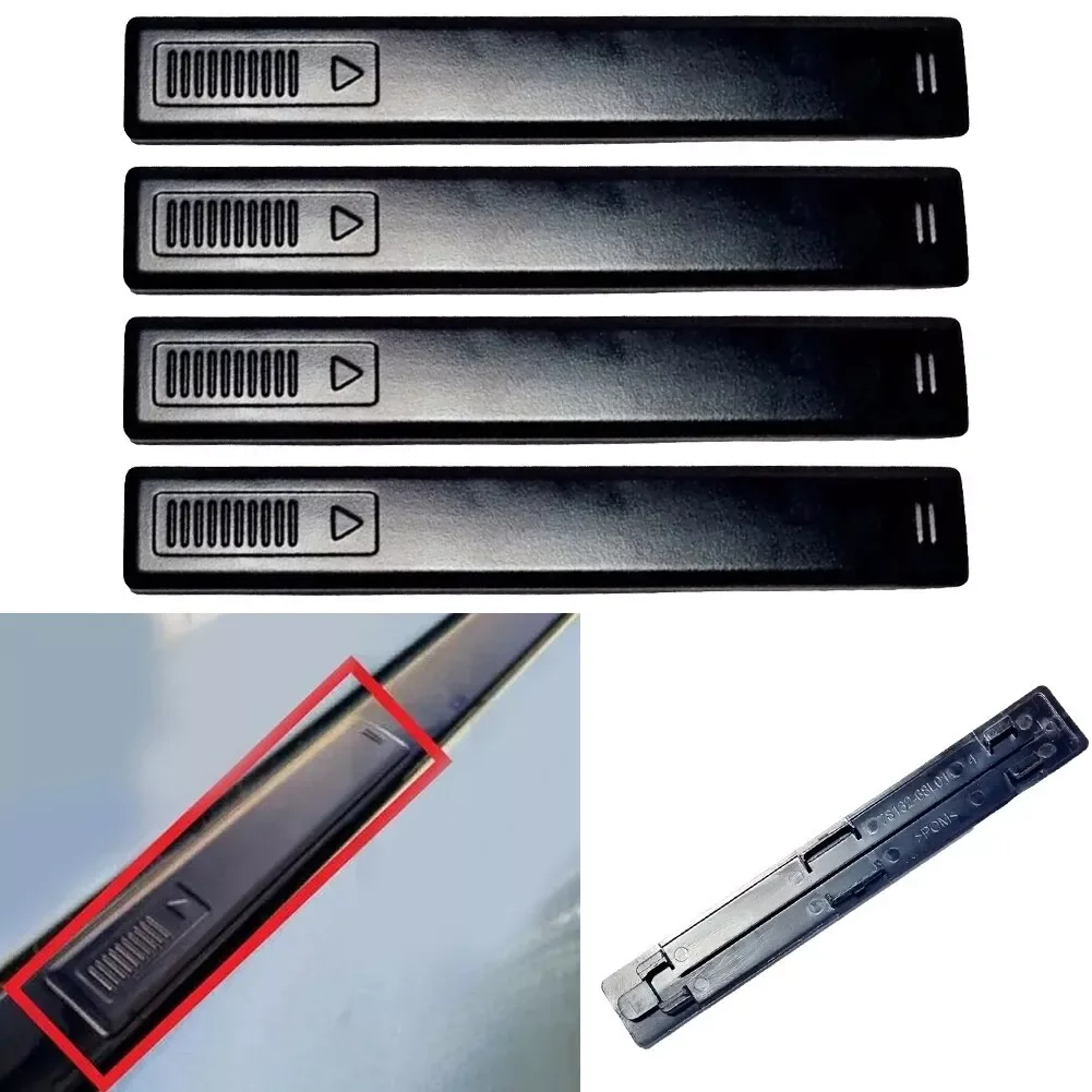 For SUZUKI SWIFT 4Pcs/Set Car Top Water Sink Roof Rail Rack Moulding Clip Cover Cap Roof Trim Moulding Car Exterior Parts