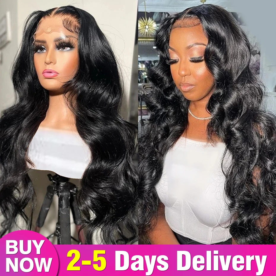 30inch 13x4 Body Wave Lace Front Wig 13x6 Human Hair Pre Plucked Brazilian Human Hair Lace Frontal Wigs For Women Jarin Hair