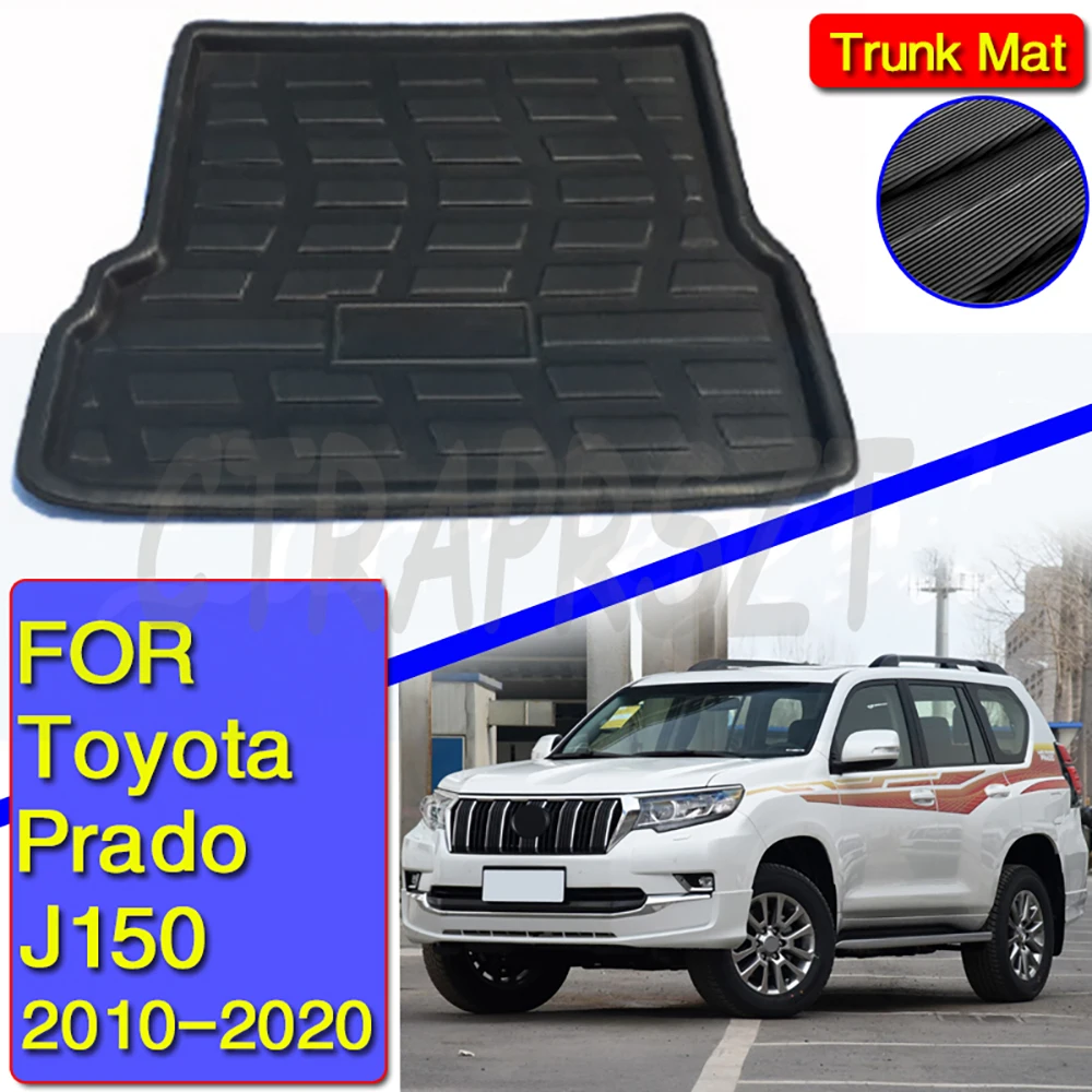 For Toyota Land Cruiser Prado J150 150 7-Seats 2010 - 2019 Boot Cargo Liner Tray Trunk Mat Floor Carpet 11-2013 2014 2015 2016