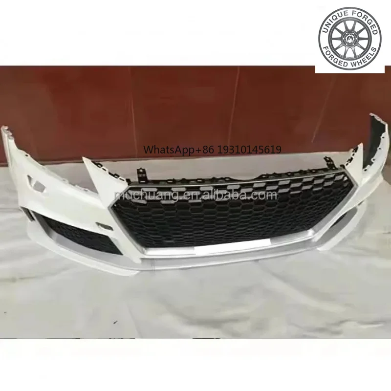 

Комплект автомобильных обвесов из ABS-пластика высокого качества для Audi TT 2015-2020, новый дизайн, передний сплиттер и аксессуары