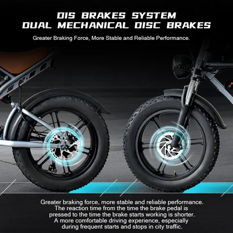 8 best sales elcykel med dubbla motorer - №5