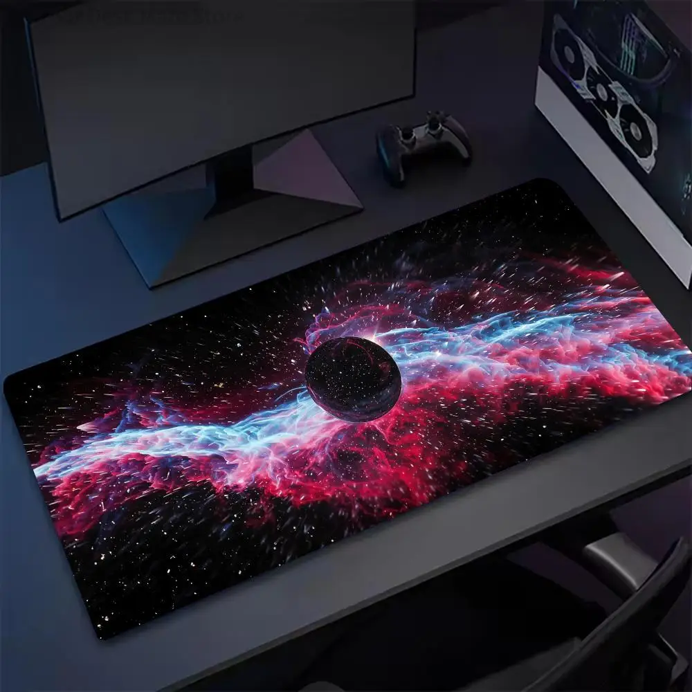 

Universe planet Mouse playmat phone Pad Large MousePad , Gaming Rubber Lock Desk keyboard Mat Computer Gamers work office