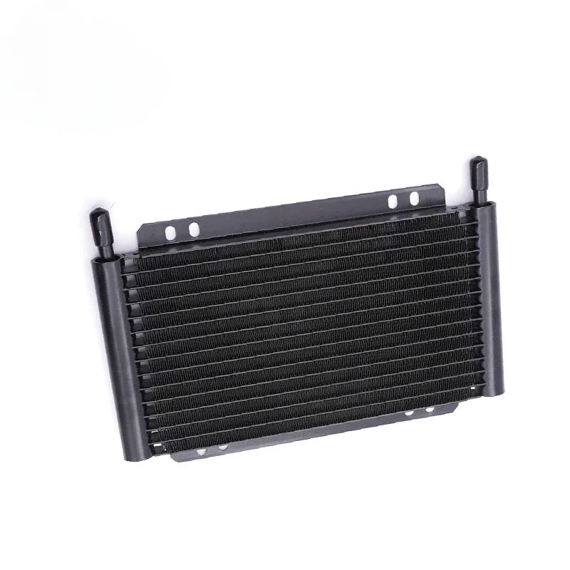 Automobile metal radiator rapid-cool plate and fin transmission oil cooler