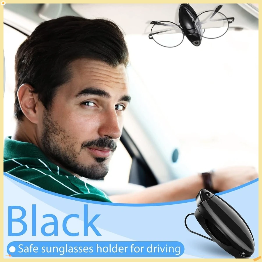 5 قطع السيارات سيارة الشمس قناع كليب حامل النظارات الشمسية حامل للنظارات جبل تذكرة بطاقة كليب نظارات حامل