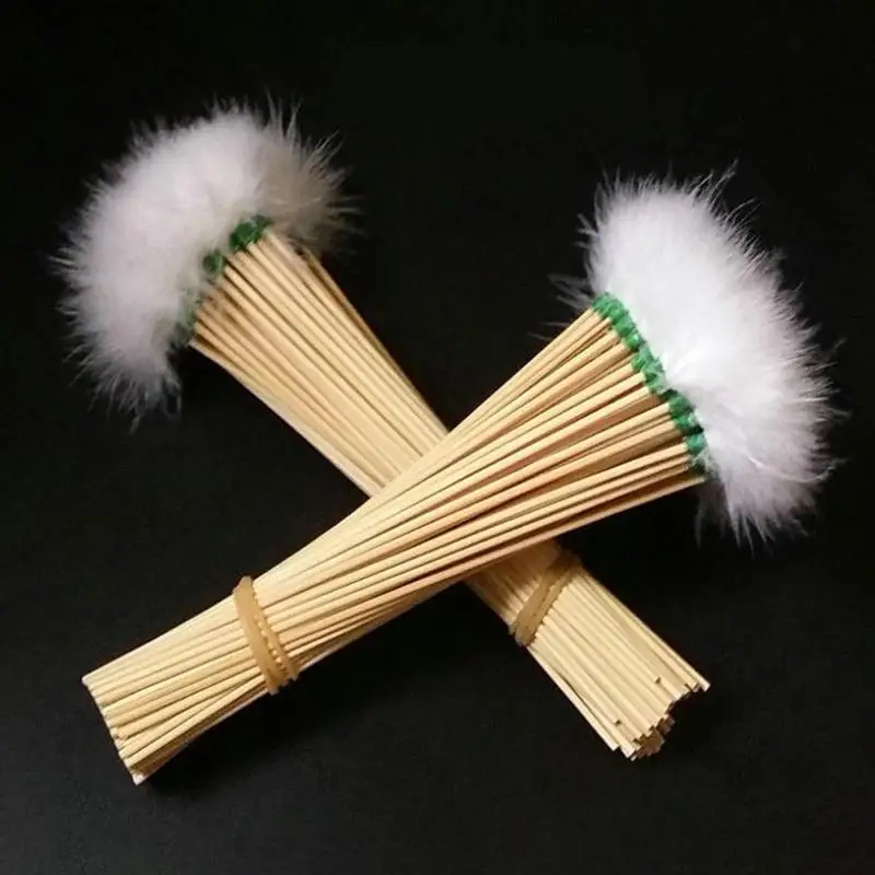 10PCS Bamboo Goose Earpick Wax Remover Set Adult Safe Curette Ear Cleaning Tools for Everyday Use
