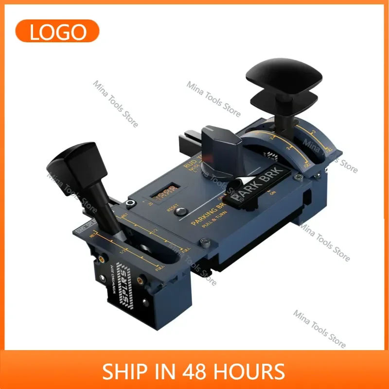 Ursa Minor, Airbus Flight Throttle, Flap Spoiler Assembly | Support X-Plane MSFS
