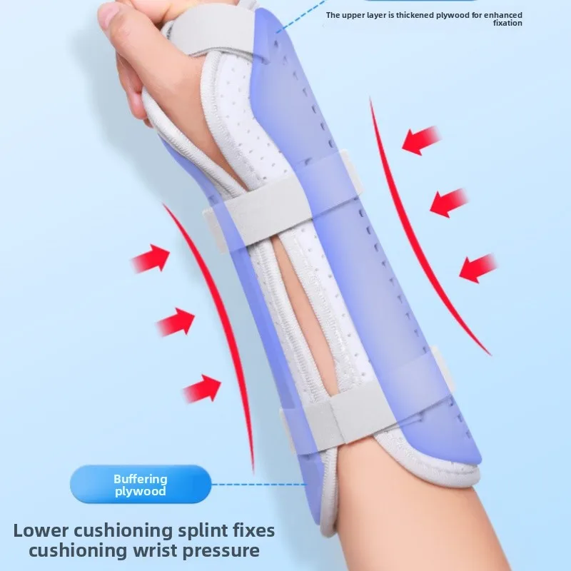 Upper Limb Trauma Recovery Gear 2PCS Wrist Joint Stabilizing Splint Treat Tenosynovitis Sprain And Forearm Fracture Injury