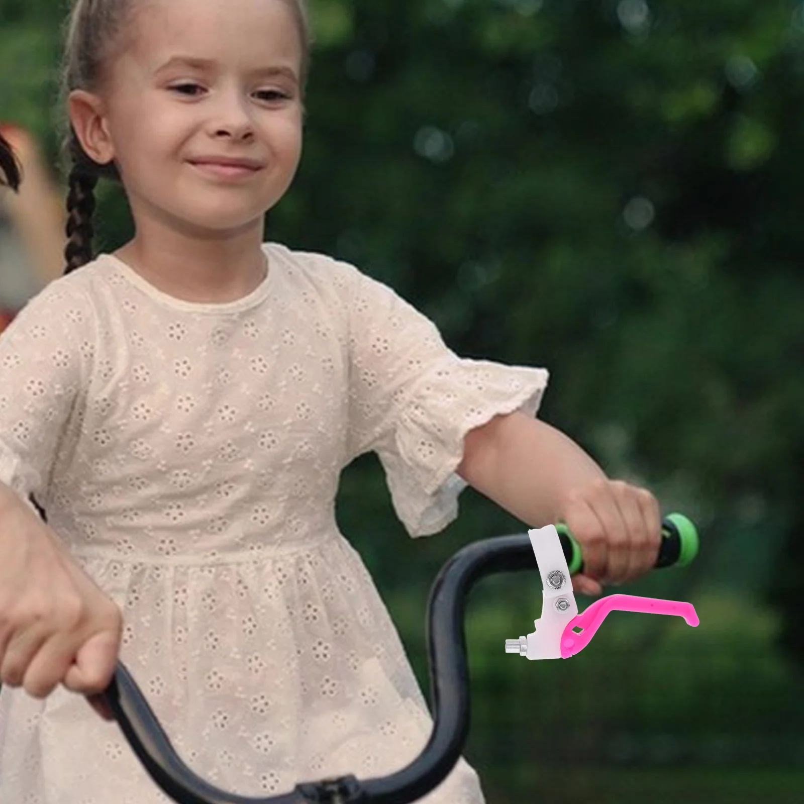 

1 пара велосипедных тормозных рычагов, пластиковая замена для детей, безопасность велосипеда, необходимая тормозная ручка, велосипедные тормоза, велосипедные тормоза