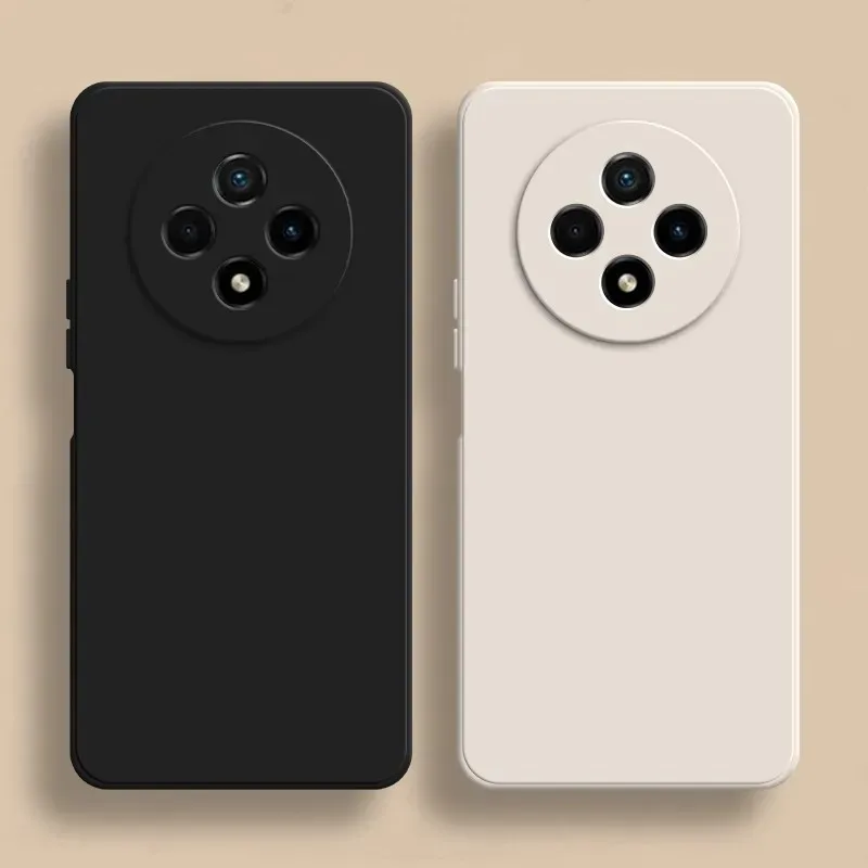

Basic Liquid Silicone Case for VIVO y300 pro 5G Original Funda Phone High Qualtiy Lens Protection Soft Back Cover Shell