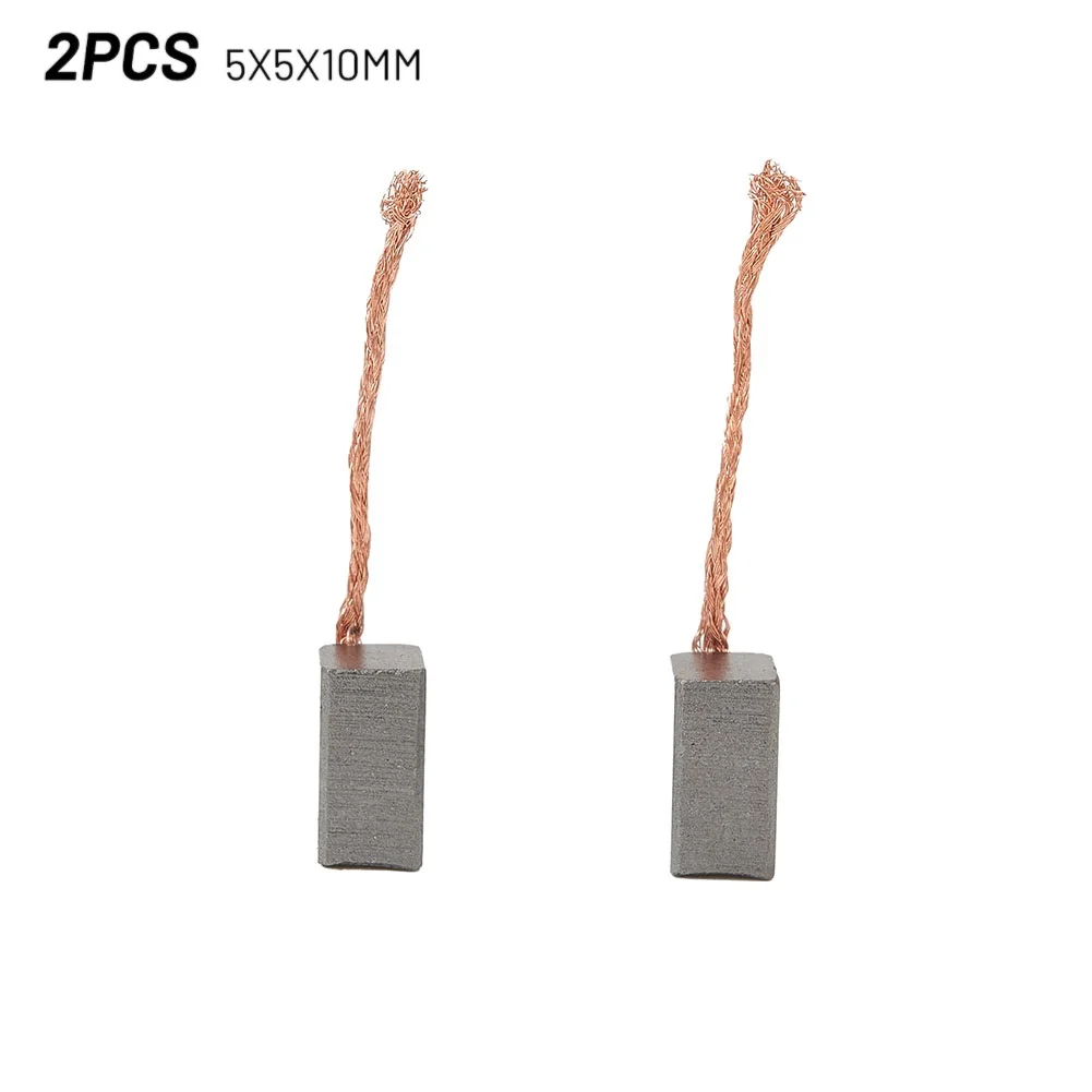 

Pack of 2 Carbon Brushes for Wiper Climate Auxiliary Pump Size 5x5x10mm Designed for Reliable Operation and Longevity
