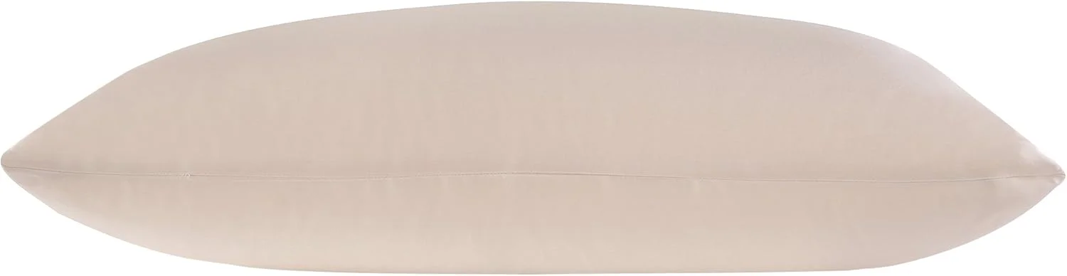 100% Natural Mulberry Silk Pillow Case With Hidden Zipper 22MM Front in Real Silk & Back in Lenzing Tencel Fabric, 1 Pack